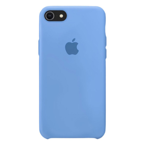 Чехол (copy) Silicone Case на Iphone 7 Cornflower
