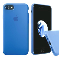 Чехол (copy) Full Silicone Case для Iphone 7 Capri blue