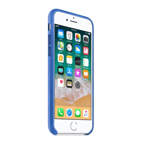 Чехол Leather Case на Iphone 7 Plus Electric blue Чехол Leather Case на Iphone 7 Plus Electric blue