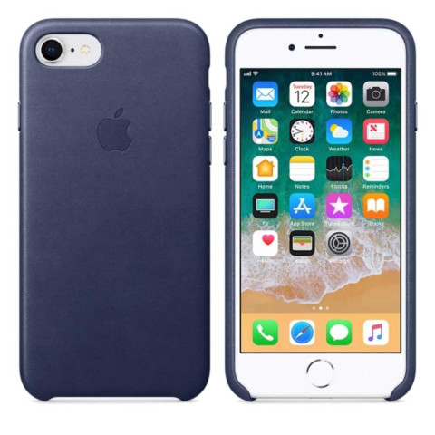 Чохол Leather Case на Iphone 7 Midnight blue Чохол Leather Case на Iphone 7 Midnight blue