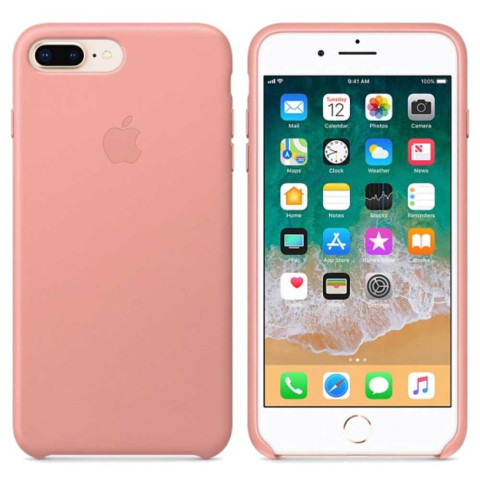 Чехол Leather Case на Iphone 7 Plus Soft pink