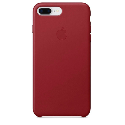 Чехол Leather Case для Iphone 8 Plus Red