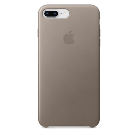 Чехол Leather Case на Iphone 8 Plus Taupe