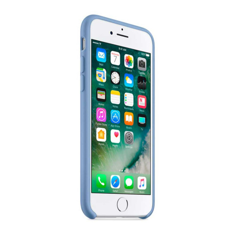 Чехол LUX Silicone Case для Iphone 8 Plus Azure