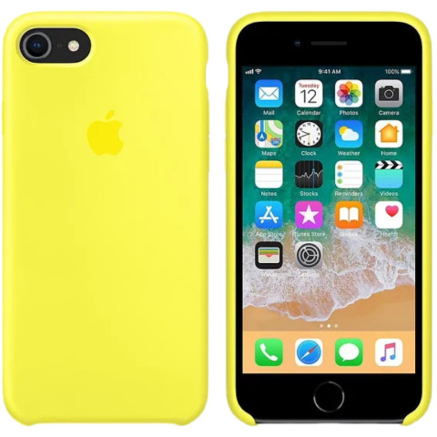 Чехол LUX Silicone Case на Iphone 7 Flash