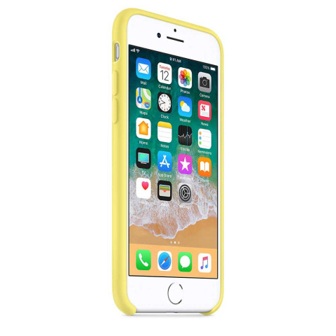 Чехол LUX Silicone Case для Iphone 8 Lemonade