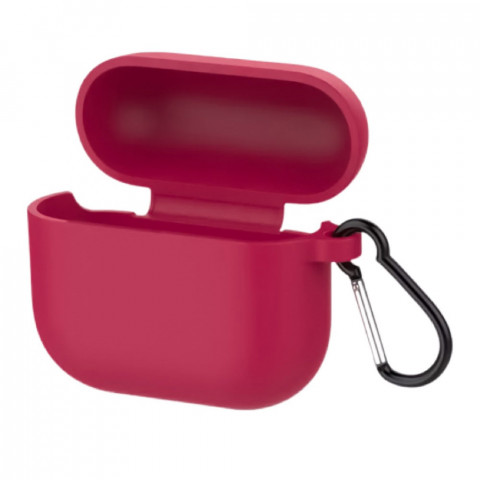 Чехол на AirPods 3 with carbine Rose red