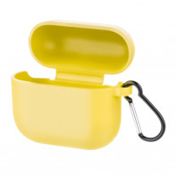 Чехол на AirPods 4 with carbine Canary yellow