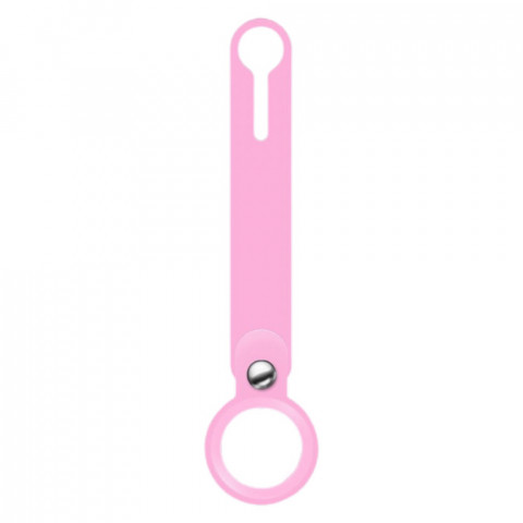 Чехол-брелок для AirTag Silicone Loop Long Pink Чехол-брелок для AirTag Silicone Loop Long Pink
