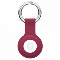 Чехол-брелок на AirTag Blueo Silicone Loop Plum