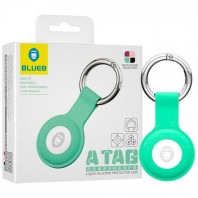 Чехол-брелок на AirTag Blueo Silicone Loop Pistachio