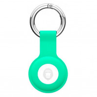 Чехол-брелок на AirTag Blueo Silicone Loop Pistachio