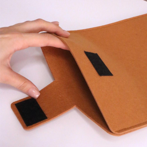 Фетровый чехол-конверт для iPad mini 6 Saddle Brown