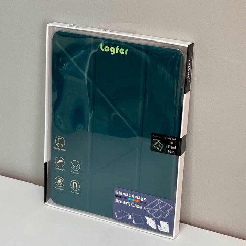 Чехол на iPad 10.2" New Origami с держателем для stylus (Forest green)