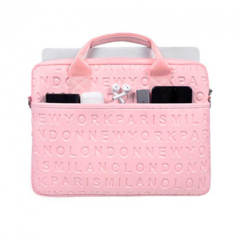Сумка для MacBook 13" Wiwu Cosmo Slim case Pink Сумка для MacBook 13" Wiwu Cosmo Slim case Pink