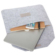 Чехол из войлока для MacBook 12 и Air 11" Grey Чехол из войлока для MacBook 12 и Air 11" Grey