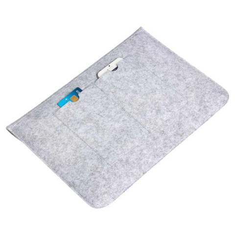 Чехол из войлока для MacBook 12 и Air 11" Grey Чехол из войлока для MacBook 12 и Air 11" Grey
