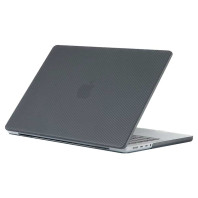 Чехол-накладка на MacBook Pro 13" (2016-2020, М1) Carbon style Black