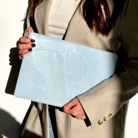 Чехол-накладка на MacBook Pro 13" (2016-2020, М1) Sky Glitter