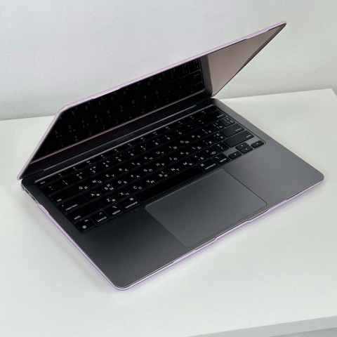 Чохол-накладка на MacBook Air 13.6" M2 Purple Glitter Чохол-накладка на MacBook Air 13.6" M2 Purple Glitter