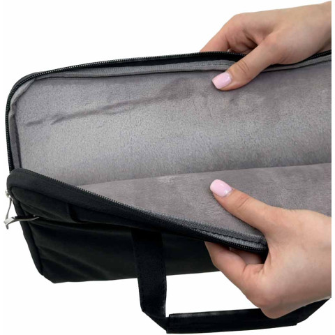 Сумка для MacBook 13"-14.2" Handbag with Sraps Black Сумка для MacBook 13"-14.2" Handbag with Sraps Black