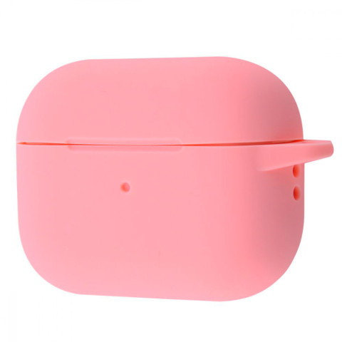 Чехол на AirPods Pro 2 Silicone Case with Carbine Pink Чехол на AirPods Pro 2 Silicone Case with Carbine Pink