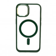 Чохол Crystal case with MagSafe для iPhone 11 (Alpine green)
