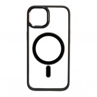 Чохол Crystal case with MagSafe для iPhone 11 (Black)