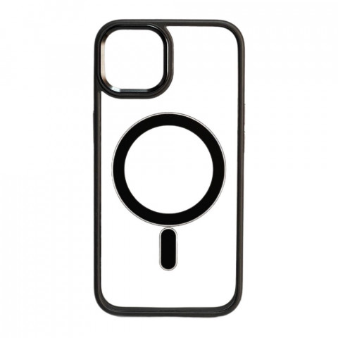 Чохол Crystal case with MagSafe для iPhone 11 (Black)