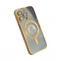 Чехол Shining Case with MagSafe для iPhone 13 Pro Gold