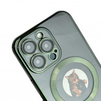 Чехол Shining Case with MagSafe на iPhone 13 Pro Green