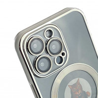 Чехол Shining Case with MagSafe для iPhone 13 Pro Silver