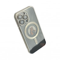 Чехол Shining Case with MagSafe для iPhone 13 Pro Silver