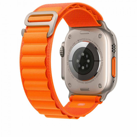Ремешок для Apple watch 38/40/41 mm Alpine Loop Orange