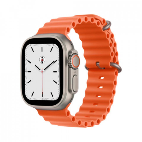 Ремінець для Apple watch 42/44/45 mm Ocean band Kumquat