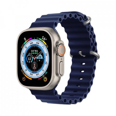 Ремешок для Apple watch 42/44/45 mm Ocean band Midnight blue