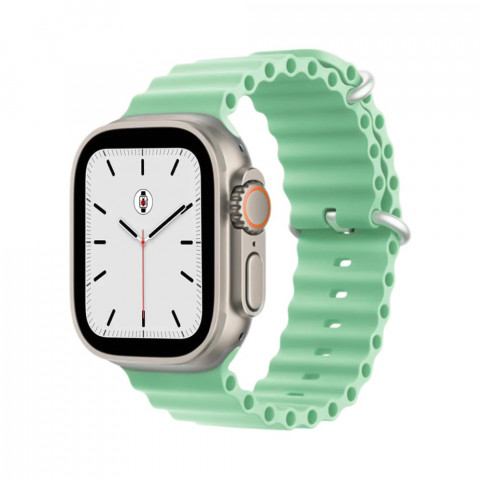 Ремешок для Apple watch 42/44/45 mm Ocean band Pistachio