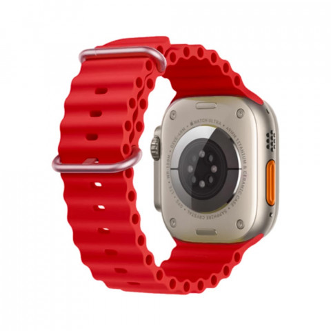 Ремешок для Apple watch 42/44/45 mm Ocean band Red