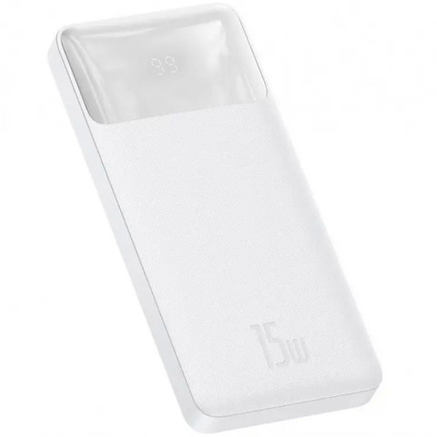 Power Bank 30000mAh Baseus Digital Display 15W White