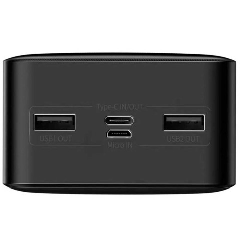 Power Bank 30000 mAh Baseus Digital Display 15W Black