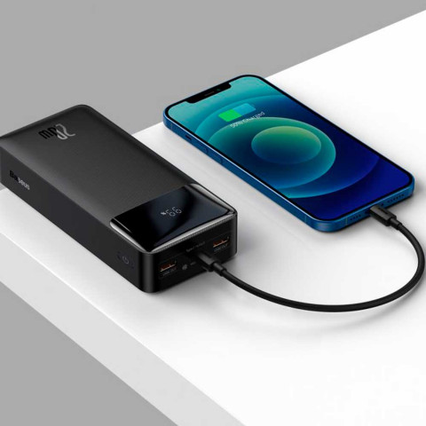 Power Bank 30000 mAh Baseus Digital Display 20W Black
