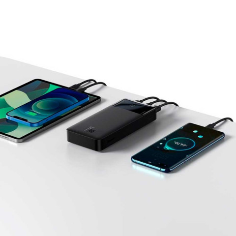 Power Bank 20000mAh Baseus Digital Display 15W Black
