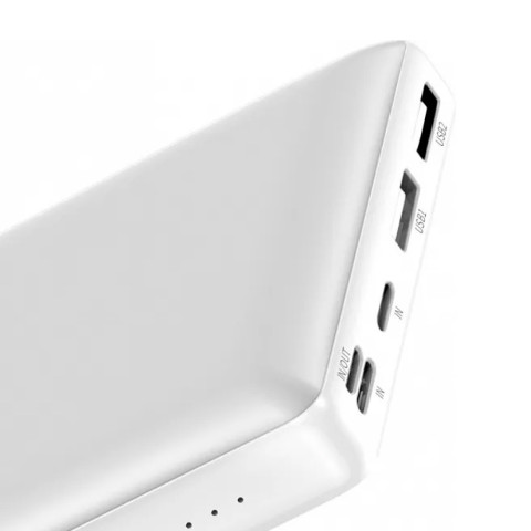 Power Bank 30000 mAh Baseus Mini JA Fast charge 15W White