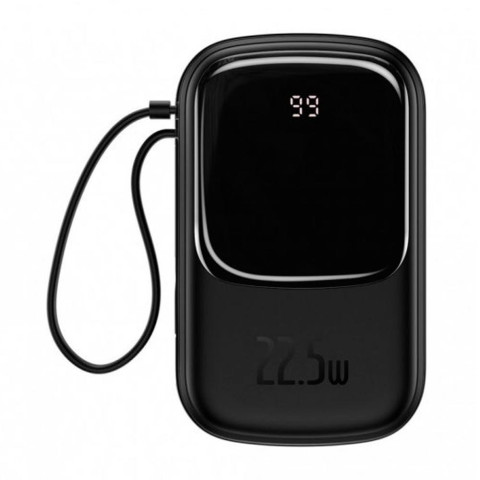 Повербанк Baseus Qpow Digital Display 20000 mAh 22.5W Black