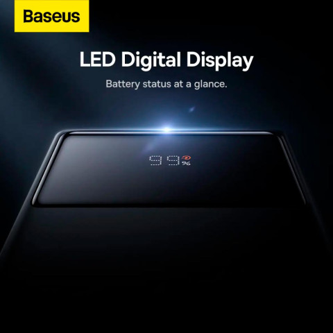 Повербанк Baseus Star-Lord Digital Display 20000 mAh 22.5W Black 