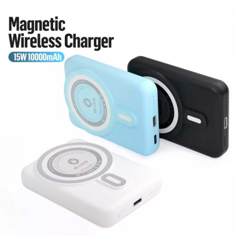 Повербанк для iPhone Blueo MagSafe Battery Pack 10000mAh Sky blue