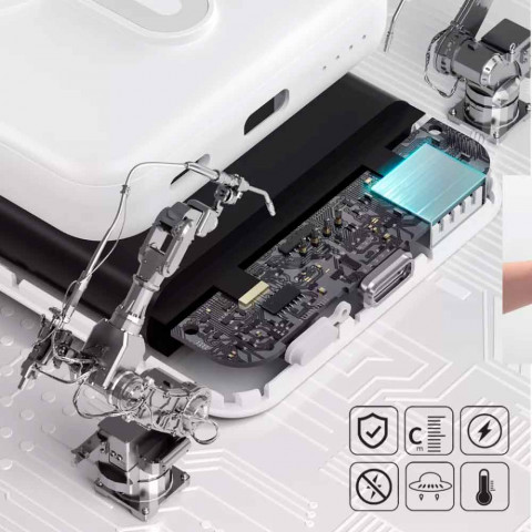 Повербанк для iPhone Blueo MagSafe Battery Pack 10000mAh Sky blue