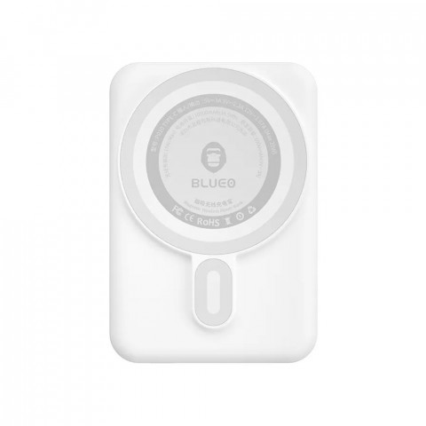 Повербанк для iPhone Blueo MagSafe Battery Pack 10000mAh White