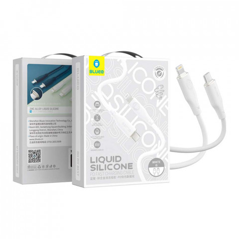Кабель Blueo Type-C to lightning (1.2 m) White