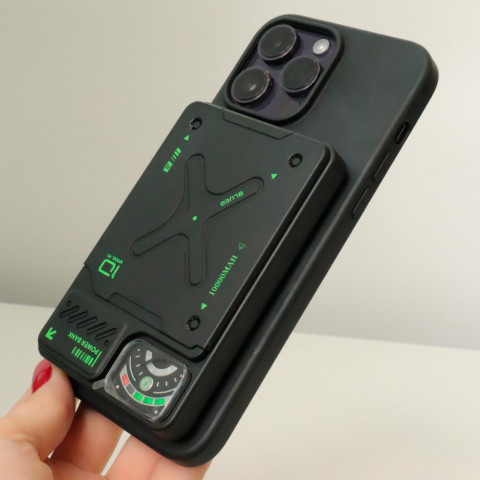 Повербанк для iPhone Blueo Ape Legend Wireless Power Bank 10000 mAh Black